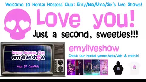 Snapshot of emyliveshow chatting on 03/08/25, 03:13 Hentai Hostess Club online show from 03/08/25, 03:13