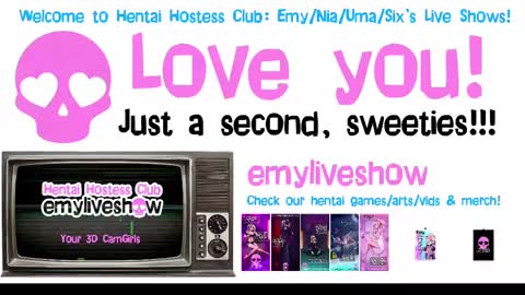 Snapshot of emyliveshow chatting on 03/09/25, 04:05 Hentai Hostess Club online show from 03/09/25, 04:05