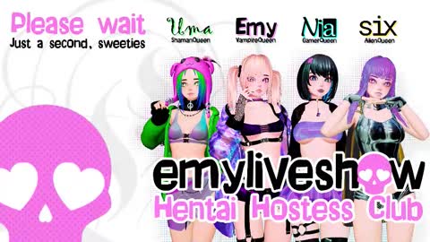 Snapshot of emyliveshow chatting on 10/28/25, 03:10 Hentai Hostess Club online show from 10/28/25, 03:10