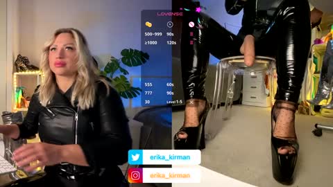 Erika      online show from 01/24/25, 09:17