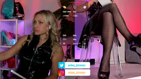 Snapshot of erika_kirman chatting on 05/28/26, 12:02 Erika online show from 05/28/26, 12:02