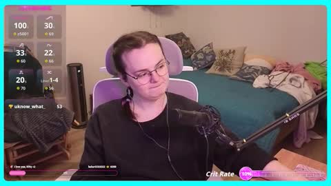 Snapshot of eva_katt chatting on 03/07/26, 11:51 Gamer Katt online show from 03/07/26, 11:51