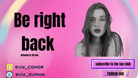 Evy conor online show from 10/02/25, 12:01