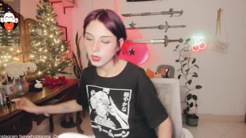 Snapshot of fairywhore chatting on 12/27/24, 04:26 Jackie Cosplayer online show from 12/27/24, 04:26