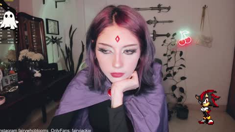 Snapshot of fairywhore chatting on 01/10/25, 03:29 Jackie Cosplayer online show from 01/10/25, 03:29