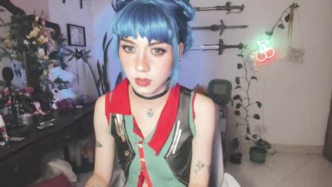 Snapshot of fairywhore chatting on 01/30/25, 05:09 Jackie Cosplayer online show from 01/30/25, 05:09