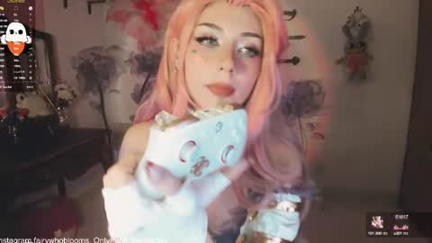 Snapshot of fairywhore chatting on 02/11/25, 04:22 Jackie Cosplayer online show from 02/11/25, 04:22