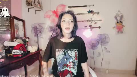 Snapshot of fairywhore chatting on 02/12/25, 06:51 Jackie Cosplayer online show from 02/12/25, 06:51