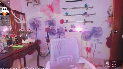 Snapshot of fairywhore chatting on 02/18/25, 03:53 Jackie Cosplayer online show from 02/18/25, 03:53