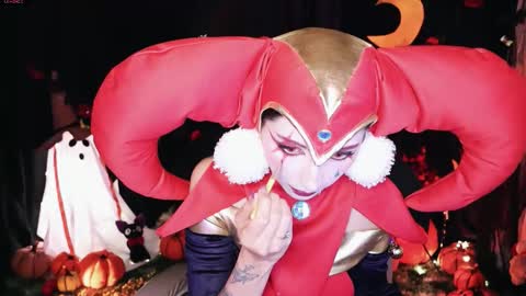 Snapshot of fairywhore chatting on 10/12/25, 02:54 Jackie Cosplayer online show from 10/12/25, 02:54