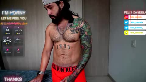 Felix Candela  online show from 02/24/26, 05:00