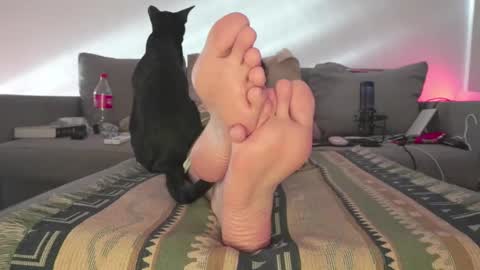 Snapshot of findomfeet_ chatting on 03/10/25, 08:12 Ashley online show from 03/10/25, 08:12