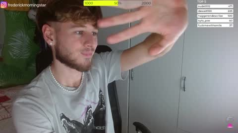 Snapshot of freddy_star chatting on 01/23/25, 12:14 Frederick Perin online show from 01/23/25, 12:14