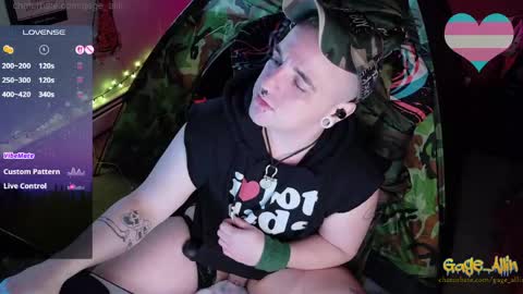 Gage Allin AKA Alpha Pussy online show from 04/19/26, 08:11