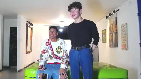 Snapshot of gnecos chatting on 01/14/26, 07:41 THOMAS AND DAMIAND online show from 01/14/26, 07:41