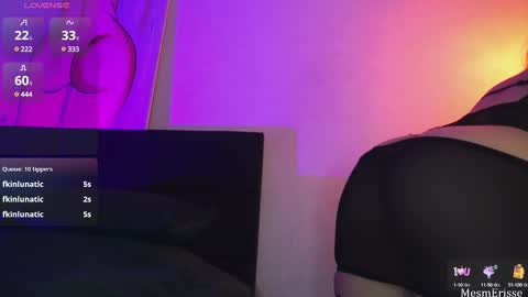 Snapshot of goddesseriss chatting on 02/11/25, 08:48 MesmErisse online show from 02/11/25, 08:48