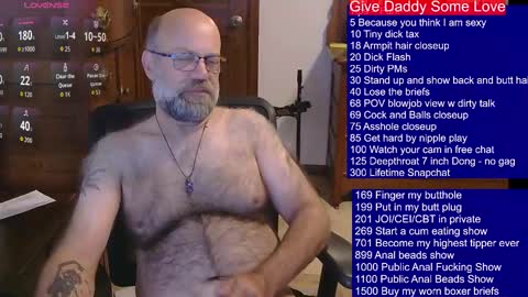 HairyDaddyBear69 online show from 10/09/25, 10:46