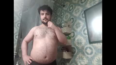 Snapshot of hairyfatboy01 chatting on 05/15/26, 12:50 hairyfatboy01 online show from 05/15/26, 12:50