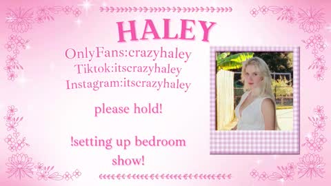 Haley online show from 11/17/25, 03:51
