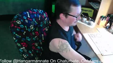 Snapshot of hangarmannate chatting on 05/13/26, 09:11 Nate online show from 05/13/26, 09:11