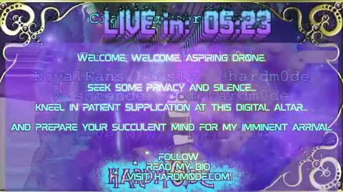 Snapshot of hardm0de chatting on 05/14/26, 08:48 B0ne Daddy Bonesaw Real-Life College of Whispers Bard mindfuck brainwash hypno cerebral sensual online show from 05/14/26, 08:48