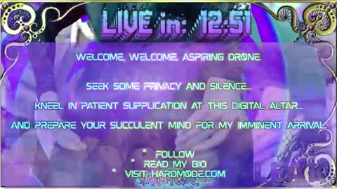 Snapshot of hardm0de chatting on 07/29/26, 04:05 B0ne Daddy Bonesaw Real-Life College of Whispers Bard mindfuck brainwash hypno cerebral sensual online show from 07/29/26, 04:05