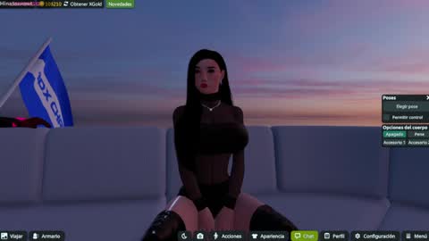 Snapshot of hinata__sweet chatting on 06/09/26, 06:14 Hanna online show from 06/09/26, 06:14