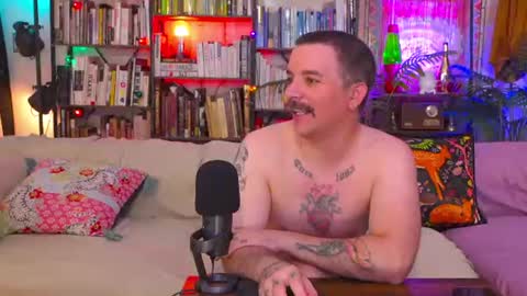 Snapshot of hipstertrashdumpsterfire chatting on 07/03/26, 06:42 HipsterTrash Clark one half of Task Manager online show from 07/03/26, 06:42