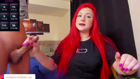 Snapshot of hotfireelement chatting on 02/03/25, 07:31 Jade and Joker online show from 02/03/25, 07:31