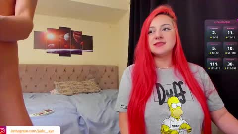 Snapshot of hotfireelement chatting on 02/20/25, 11:10 Jade and Joker online show from 02/20/25, 11:10