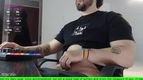 Snapshot of hunter_of_mn chatting on 12/24/24, 02:33 online show from 12/24/24, 02:33