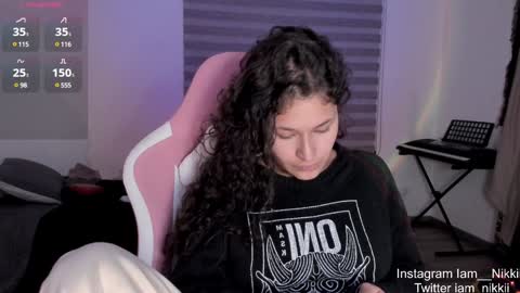 Snapshot of iam_nikki chatting on 12/03/24, 02:03 On instagram Imm NikkiHelp me reach 100 likes online show from 12/03/24, 02:03