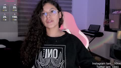 Snapshot of iam_nikki chatting on 12/03/24, 09:00 On instagram Imm NikkiHelp me reach 100 likes online show from 12/03/24, 09:00