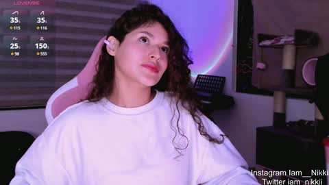 Snapshot of iam_nikki chatting on 12/05/24, 06:54 On instagram Imm NikkiHelp me reach 100 likes online show from 12/05/24, 06:54