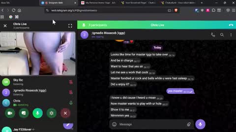 Christopher online show from 10/13/25, 01:22