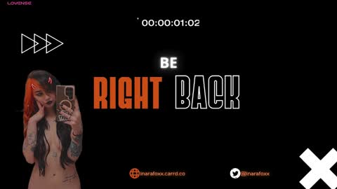 Snapshot of inarafoxxx chatting on 01/09/25, 08:11 Inarafoxx online show from 01/09/25, 08:11