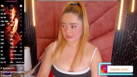 Isabella Arias online show from 03/07/25, 10:02