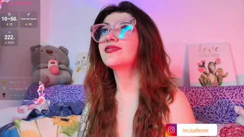 Snapshot of isaferrer06 chatting on 04/11/26, 07:45 Isabella Ferrer online show from 04/11/26, 07:45
