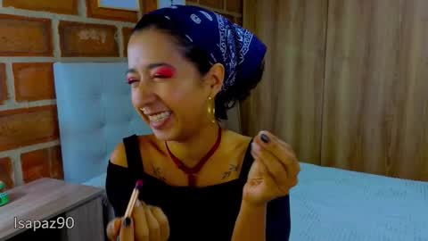 Snapshot of isapaz90 chatting on 10/24/25, 02:02 Isabela Paz online show from 10/24/25, 02:02