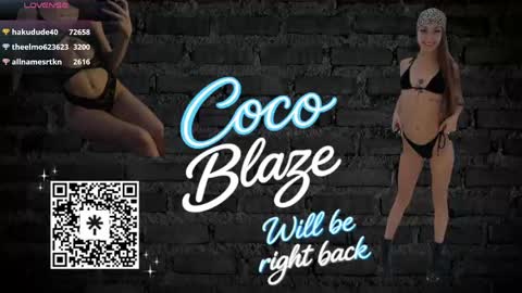 CoCo Blaze online show from 04/23/26, 03:30