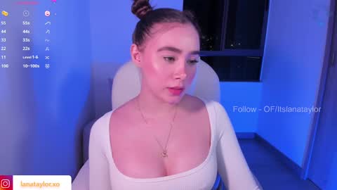 Snapshot of itslanataylor chatting on 10/04/25, 01:14 Lana Taylor New account online show from 10/04/25, 01:14