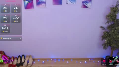 Snapshot of izzy_cam chatting on 12/22/24, 05:23 Queen of nylon Victoria online show from 12/22/24, 05:23