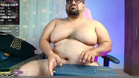 daddy sir master bear online show from 02/08/25, 02:15