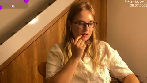 Snapshot of jacywinslat chatting on 07/26/26, 12:08 jacywinslat online show from 07/26/26, 12:08