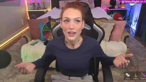 Snapshot of jaybeitsme chatting on 12/14/25, 10:09 JennyBlighe online show from 12/14/25, 10:09