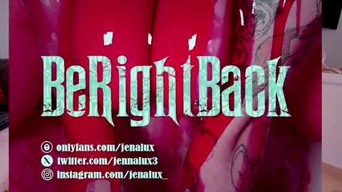 Snapshot of jenalux_ chatting on 01/15/25, 01:45 Jennalux online show from 01/15/25, 01:45