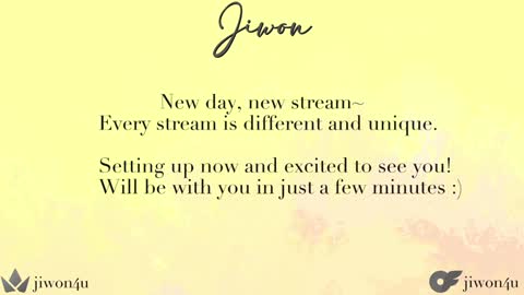 Jiwon online show from 02/01/25, 02:24