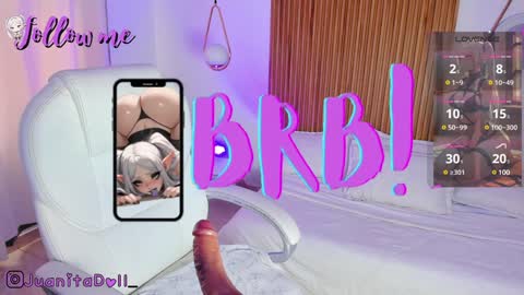 Snapshot of juanitadoll chatting on 12/01/24, 04:29 Juanita online show from 12/01/24, 04:29