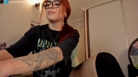 Snapshot of jungleofpandas chatting on 01/31/25, 04:25 Call me Sussy online show from 01/31/25, 04:25