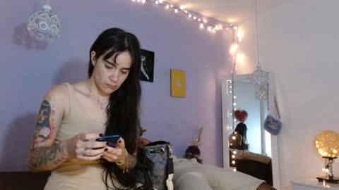 Snapshot of kimandyuk chatting on 01/29/25, 07:22 Kim  Yuk online show from 01/29/25, 07:22